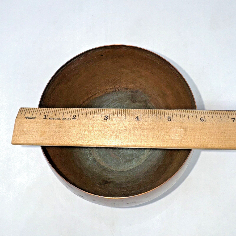 Primitive Coppercraft Guild 6" Copper Pedestal Flower Planter