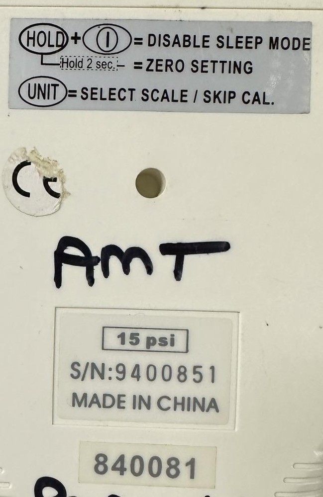 Sper Scientific 840081 Manometer