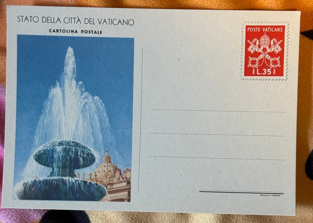 Vatican postal stationery - mint condition - H&G #22
