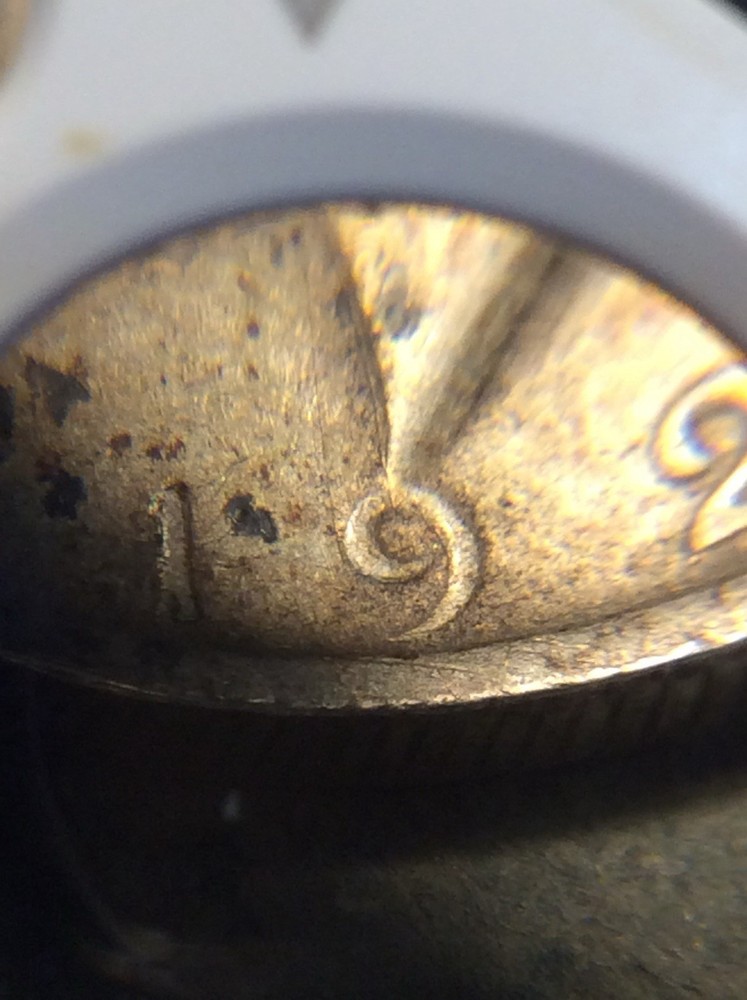 Major Repunched Date Error 1922 Silver Peace Dollar- Bold Fully RPD