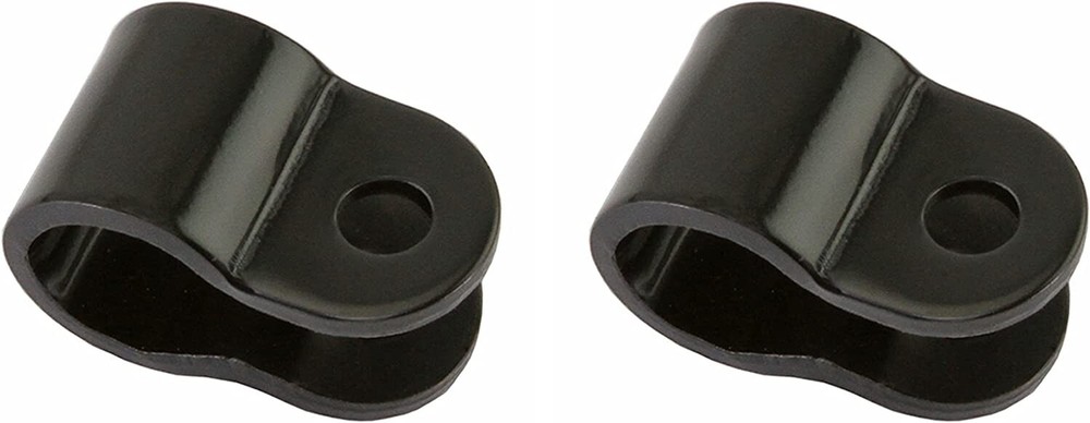 two Bike Sissy Bar Clamp Black.