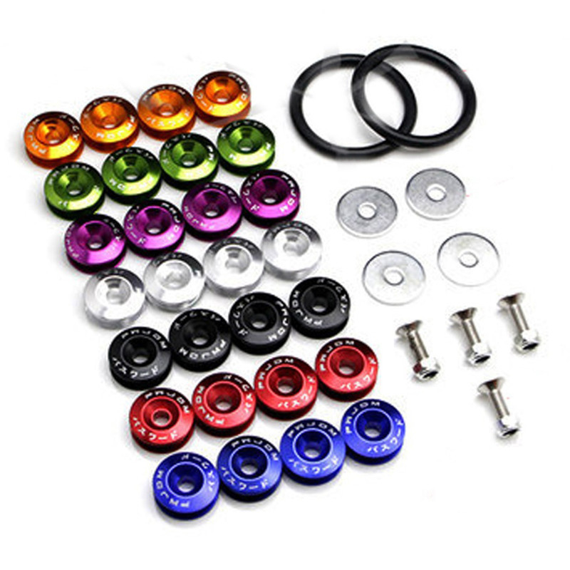 Bumper Quick Release JDM Quick Release Holders Front Rear Bumper Fasteners Trunk