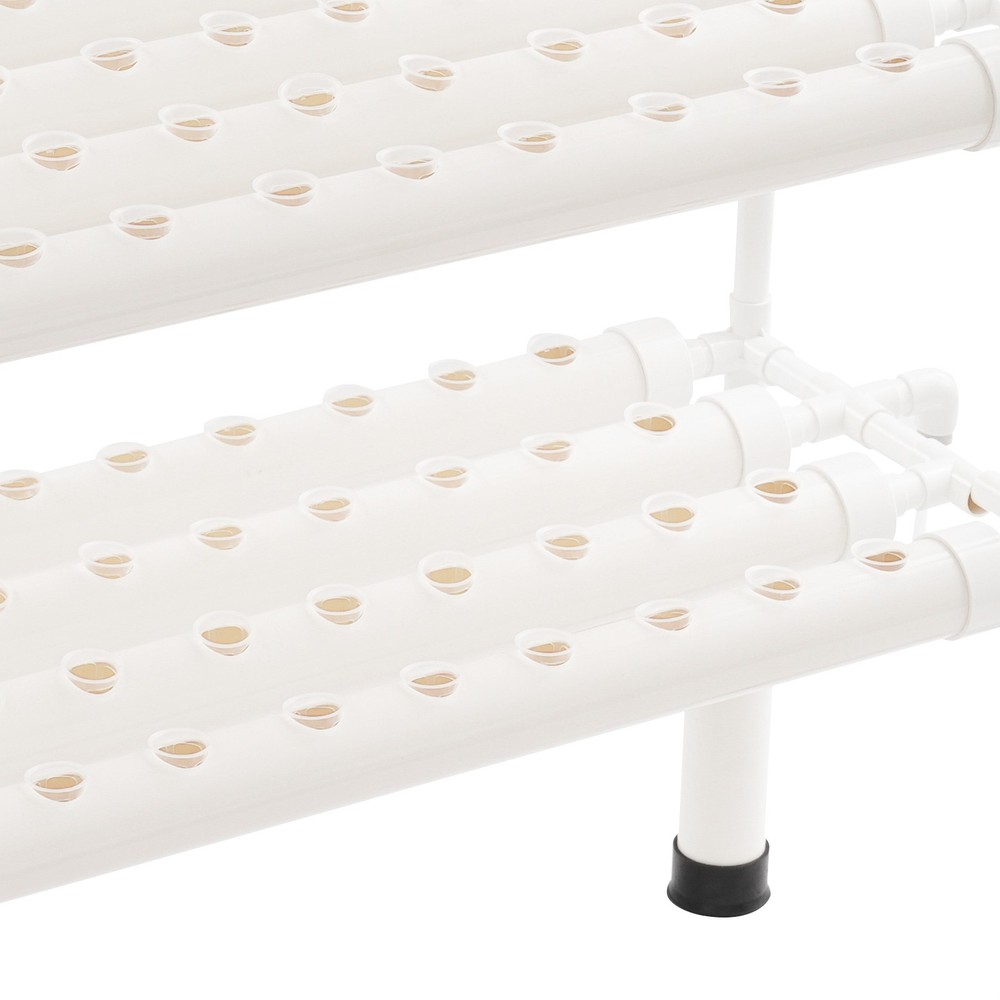 108-Hole Hydroponic Growing Kit Vertical Hydroponics Growing System for Balcony