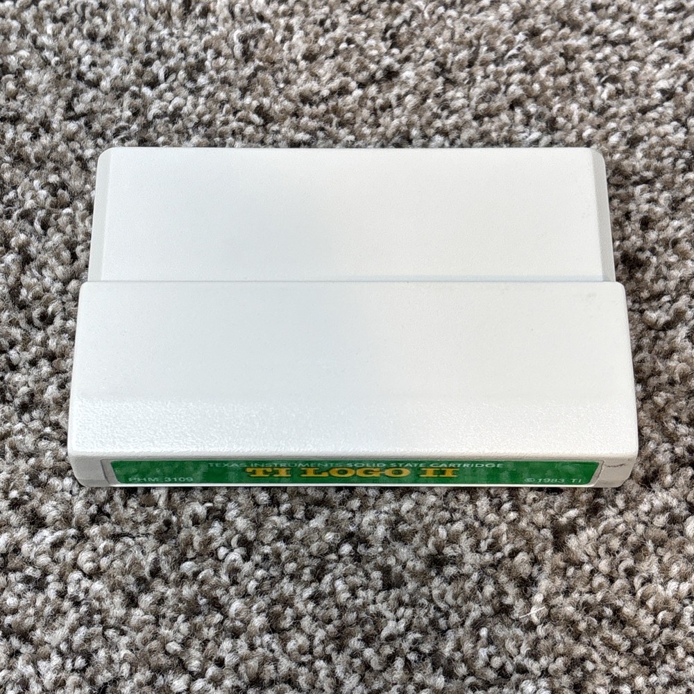 Texas Instruments Home Computer TI Logo II Solid State Cartridge Only Tested