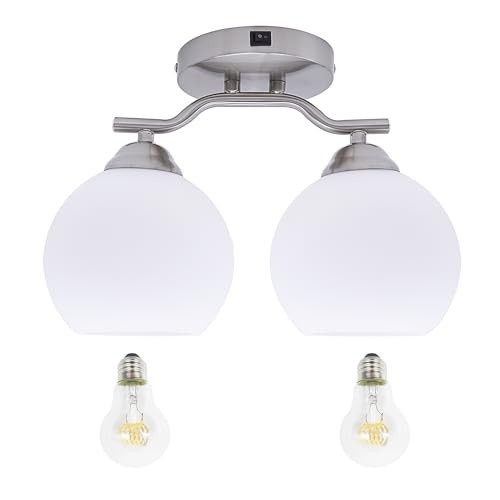 12V RV Pendant Dining Table Light with Replaceable Bulb (2 X E26 Bulb