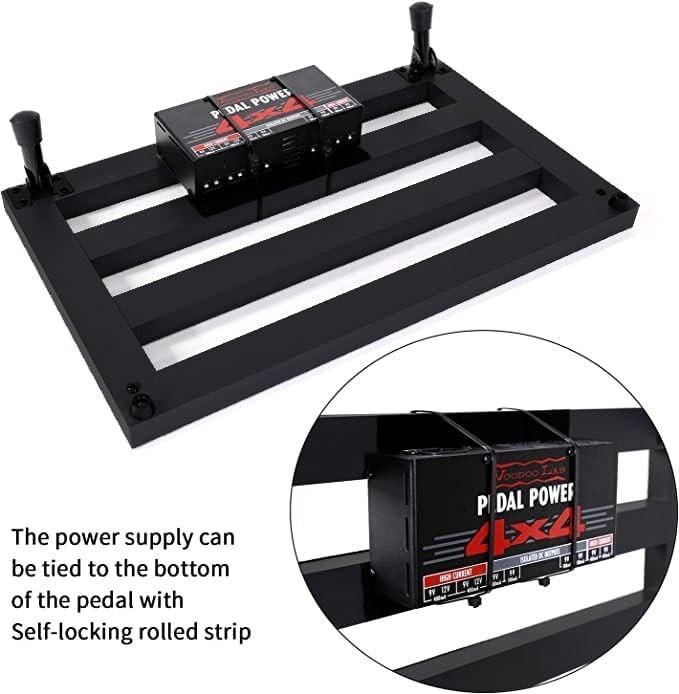 Professional Ghost Fire Effects Pedal Board with Carry Bag - Durable & Portable