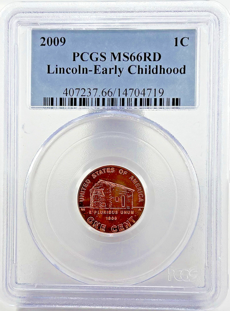 2009 Lincoln Cent Early Childhood PCGS MS66 RD