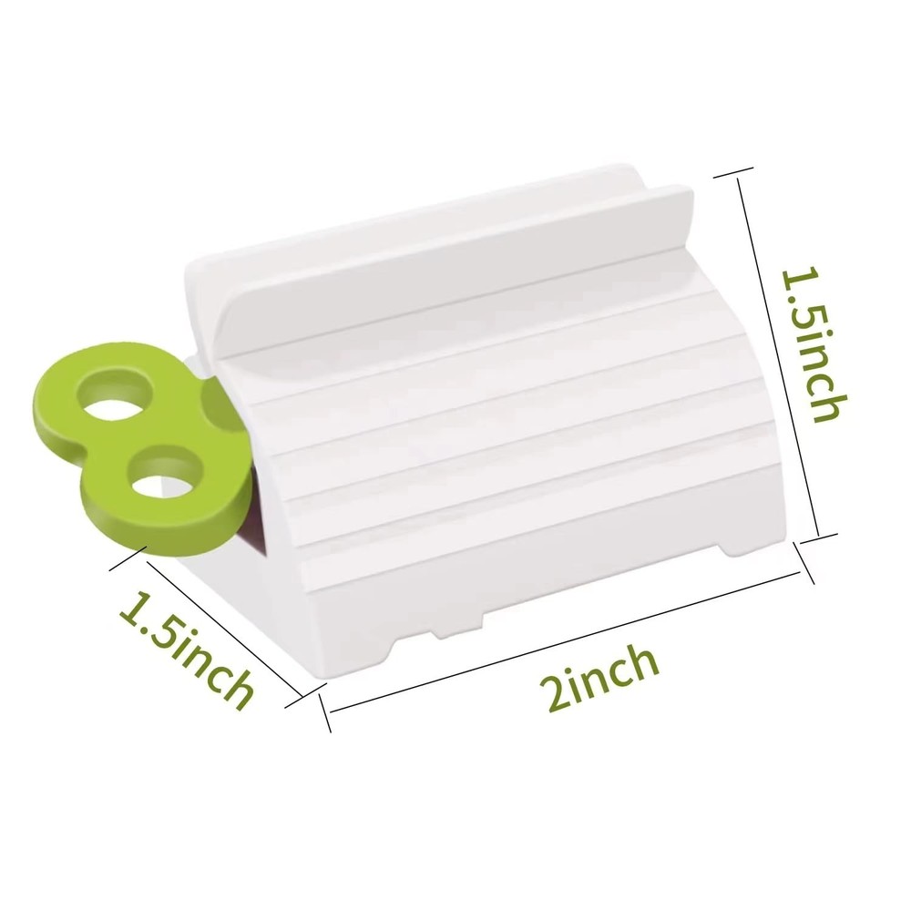 TFJAYTOO 6 Pack Toothpaste Squeezer, Squeezer Green&red&blue