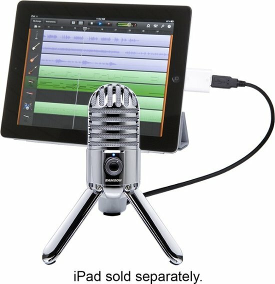 Samson portale Meteor USB Studio Microphone for computer Mac PC Recording