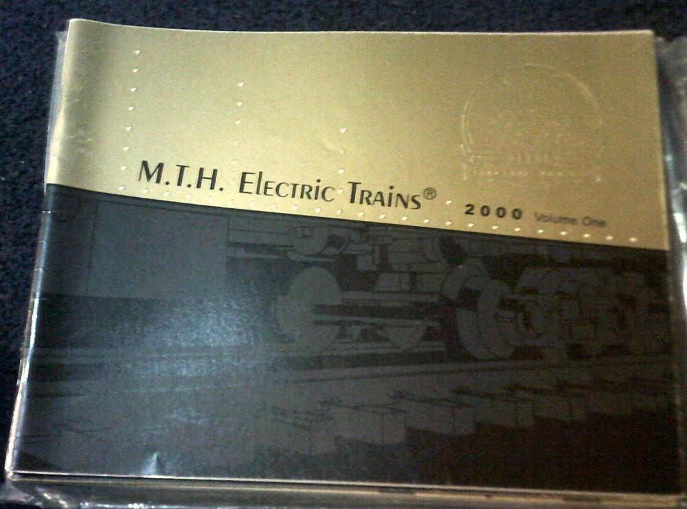 M.T.H. Electric Trains 2000 Volume 1, 2 and 3 catalogs