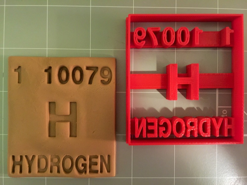 Period Table Cookie Cutter (Choose Your Element)