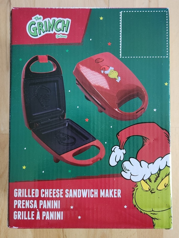 Dr. Suess The Grinch Grilled Cheese Sandwich Maker