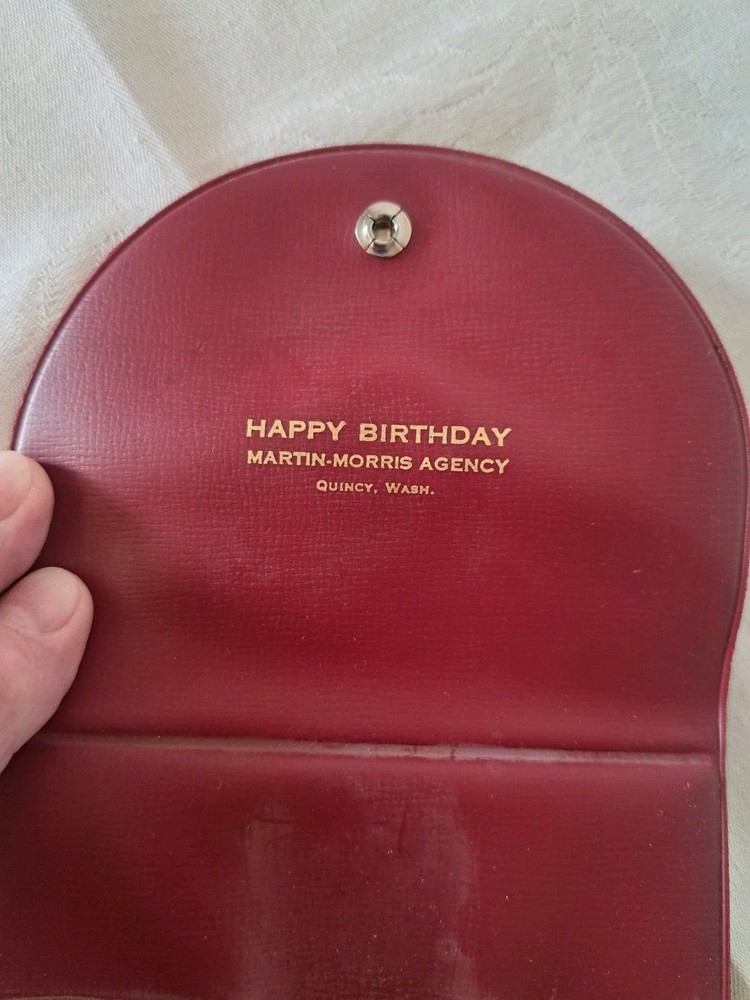 Vintage Nut Picks & Case Plaid Plastic Holder Tools