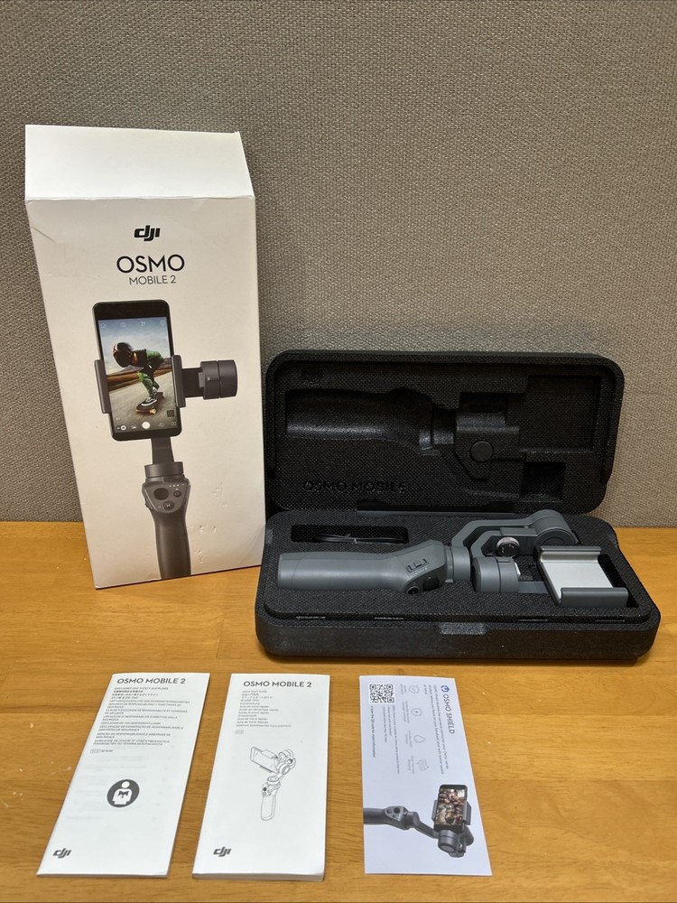 DJI Osmo Mobile 2 Handheld Smartphone Gimbal Gray Open Box
