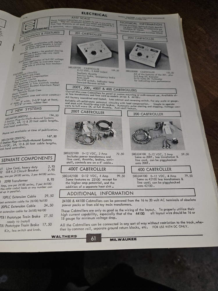 WALTHERS 1st EDITION N SCALE RAILROAD CATALOG