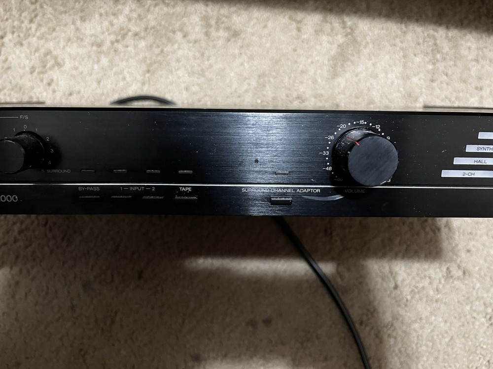 SANSUI QS-D1000 QS DECODER SUPER RARE AS-IS READ DESCRIPTION