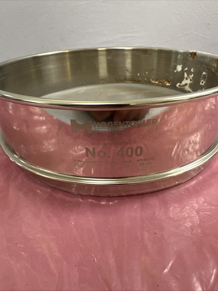 Hogentogler - No. 400 - Standard Testing Sieve - 38 Micrometer