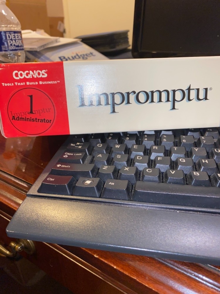 Sealed CognoImpromptu Software. Administrator