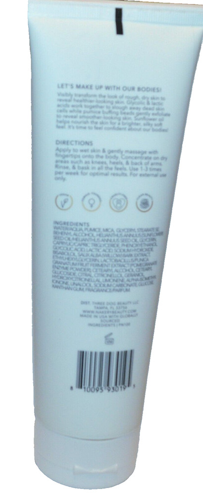 NAKERY Smooth Things Over BODY TEXTURIZING SCRUB 6.76oz