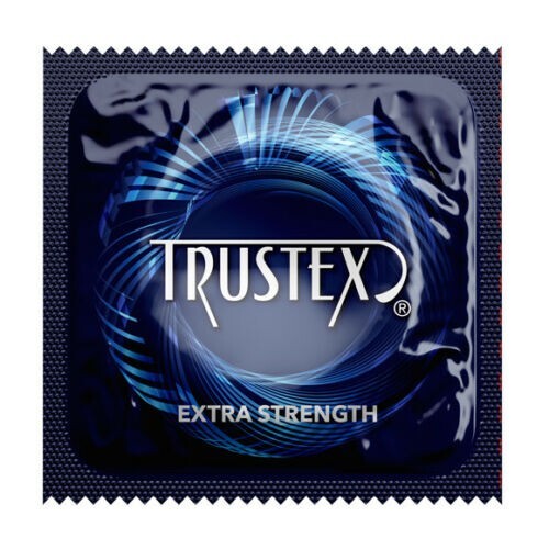100 pieces pack Trustex Extra Strength
