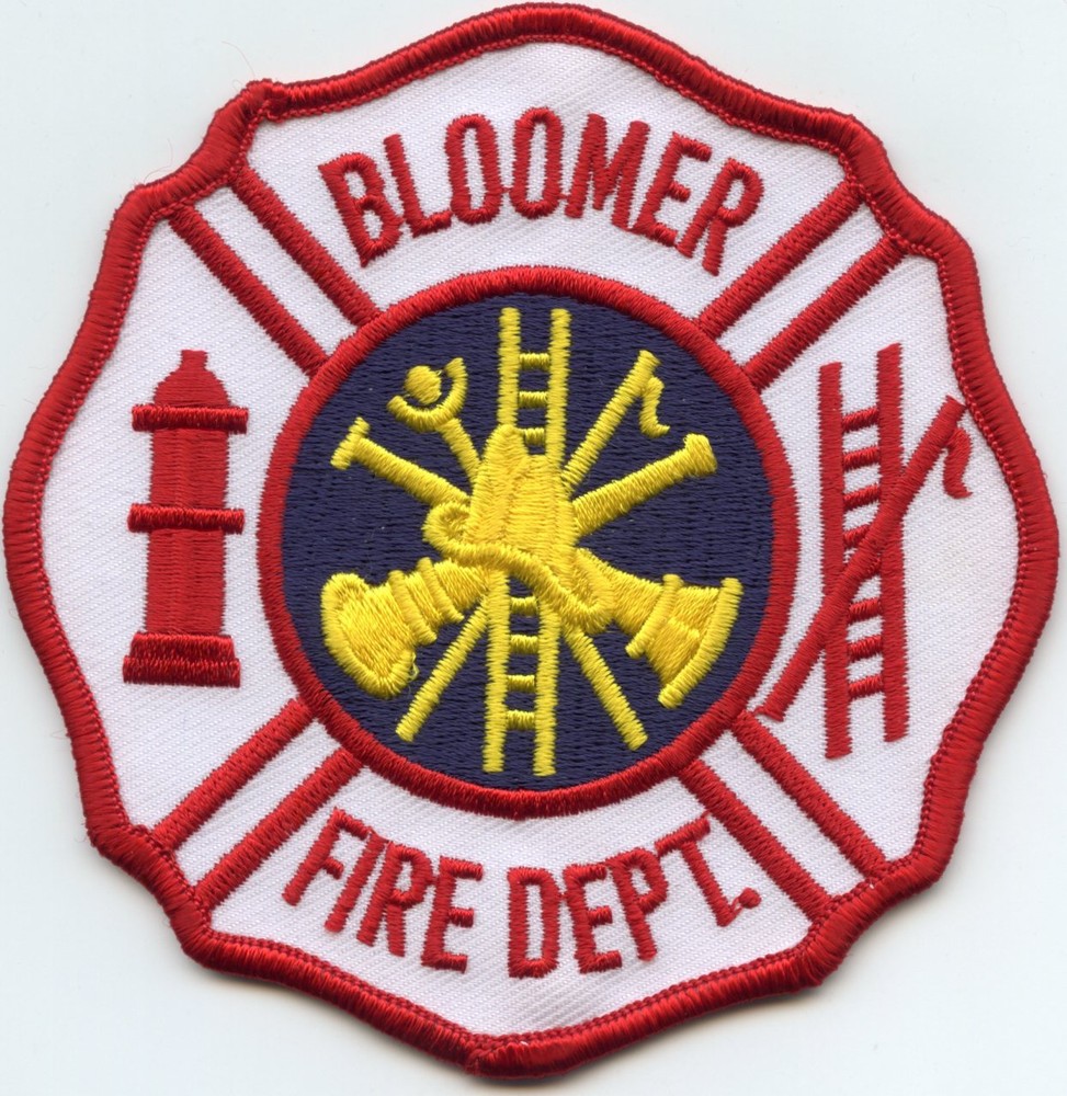 BLOOMER WISCONSIN WI FIRE PATCH