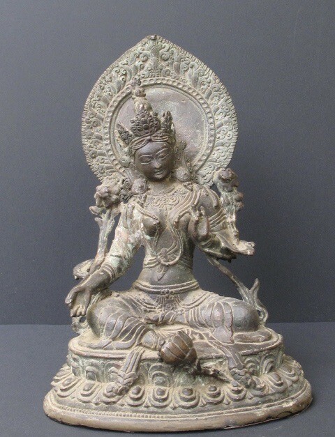Tara in Bronze, Tibet