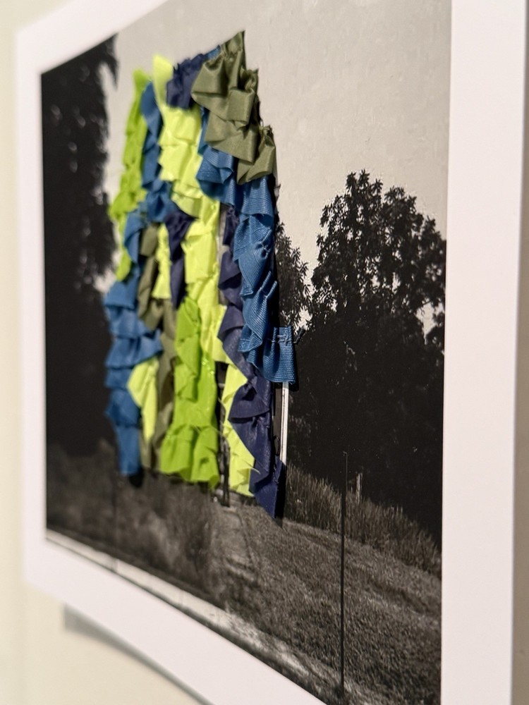 3 Textile Architecture Mixed Media Collage – Attributed to Danielle Hatch