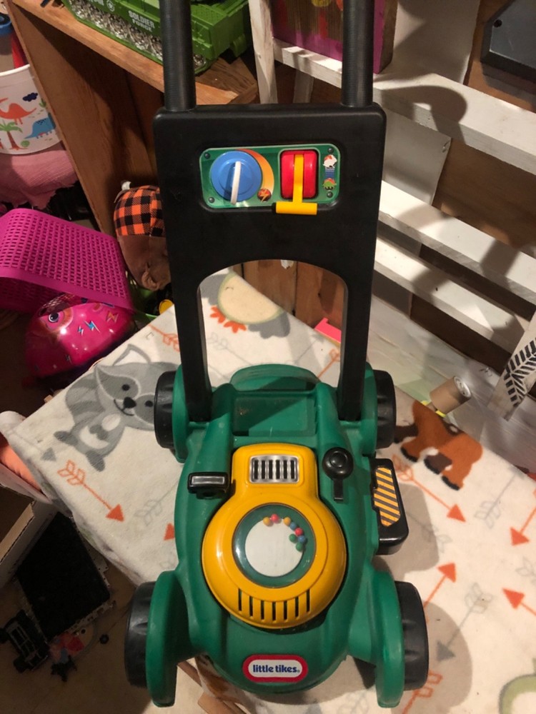 little tykes mower