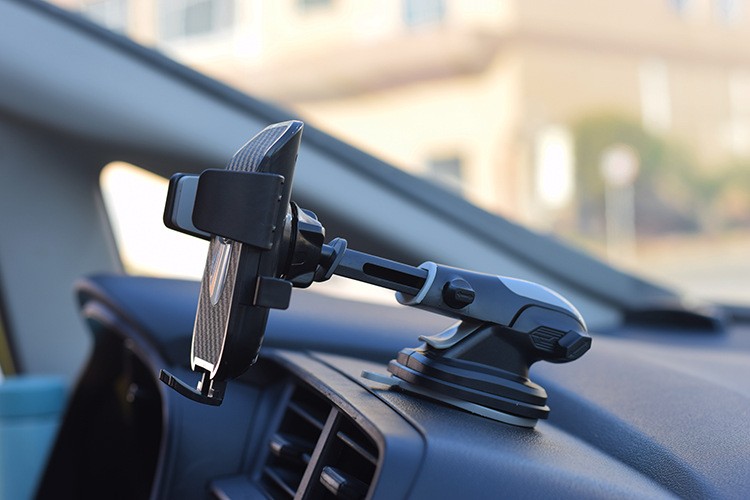 360°Car Phone Holder telescopic Universal Mount Mobile Windshield Dashboard desk