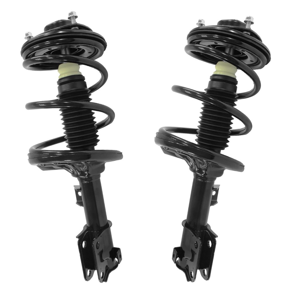 Front Struts w/ Coil Spring Assembly Sway Bars for 2006-2012 Mitsubishi Eclipse