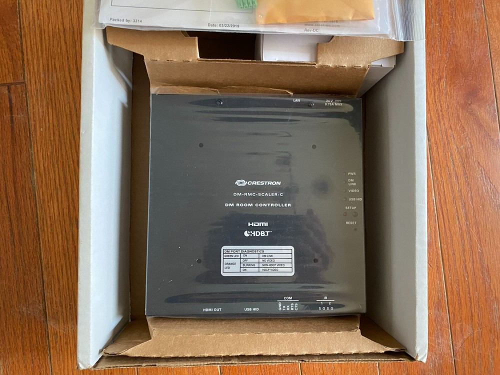 CRESTON DM-RMC-SCALER-C , OPEN BOX,NEVER USED.