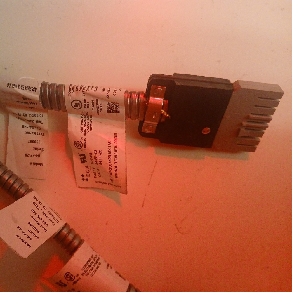 ECA Interion 84 ff-76” Pass Through Cable / Jumper For Non Powered 76” Panel