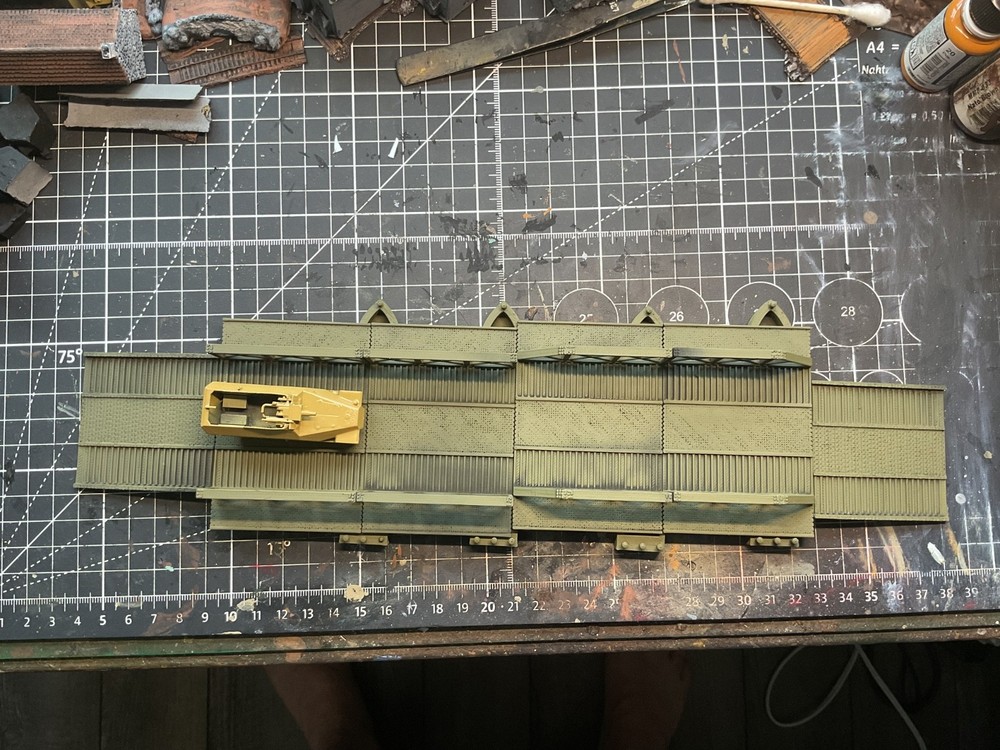 15mm Painted Pontoon Bridge