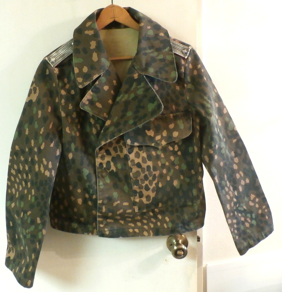 WW2 German panzer uniform elite camo