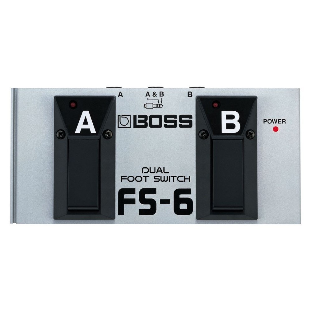 Boss FS 6 Dual Foot Switch Stereo Input Jack Instruments PRO Audio