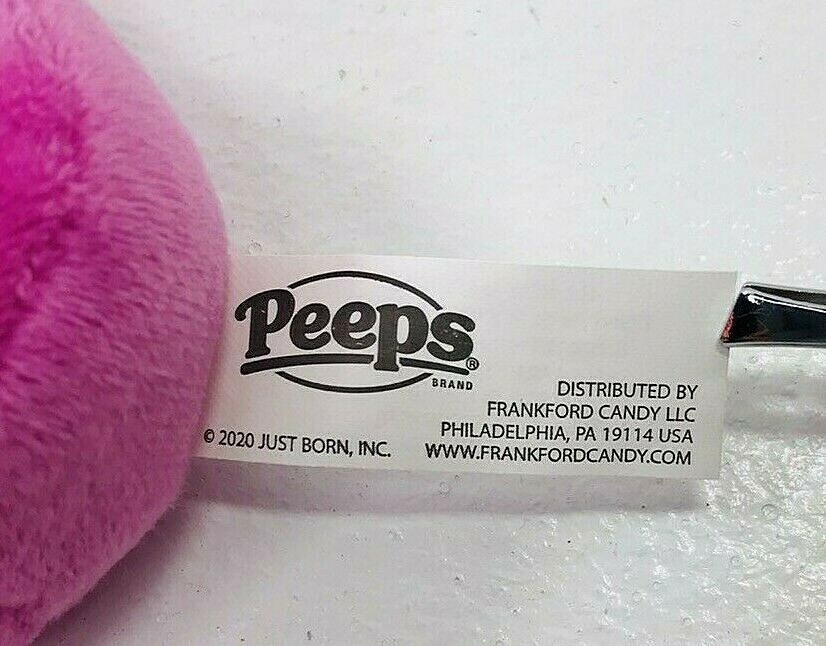 Just Born Pink Easter Bunny Peep 6" Plush Scented 2020