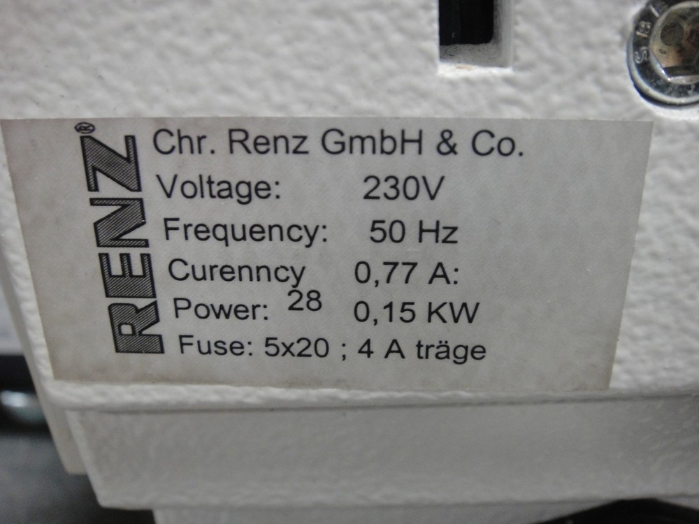 Renz Combi Comfort Typ 34 Punching & Binding Machine