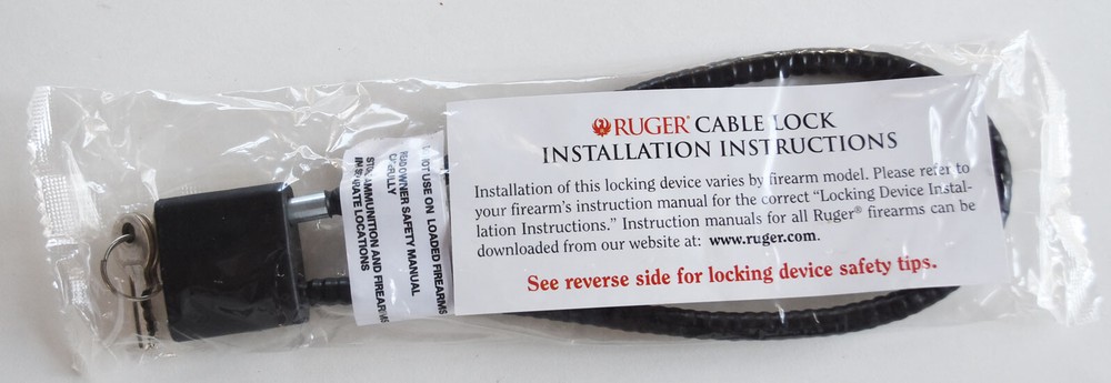 Ruger Cable Gun Lock 30mm (7111)