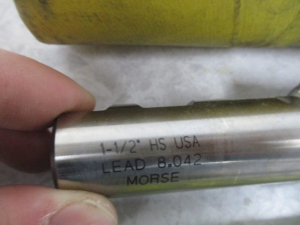 MORSE CUTTING TOOLS 1-1/2 X 1" HSS 2F END MILL, V0304