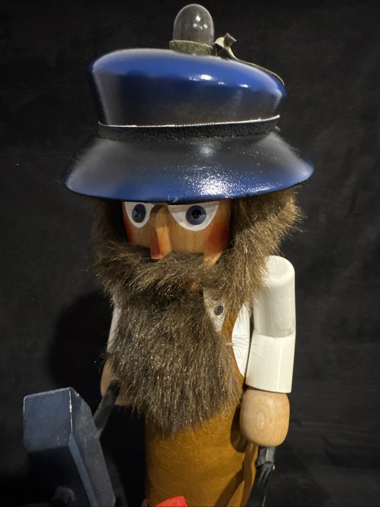 Vintage Steinbach Metalsmith Blacksmith Nutcracker West Germany 15" Look 👀
