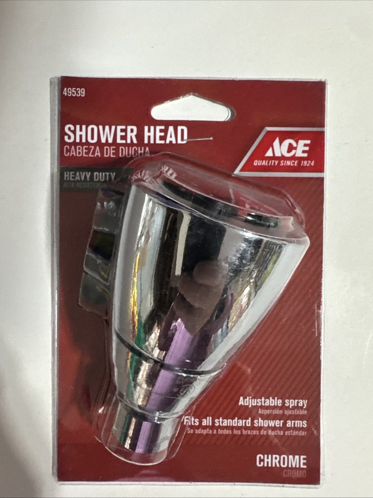 49539 Chrome Heavy Duty Adjustable Shower Head