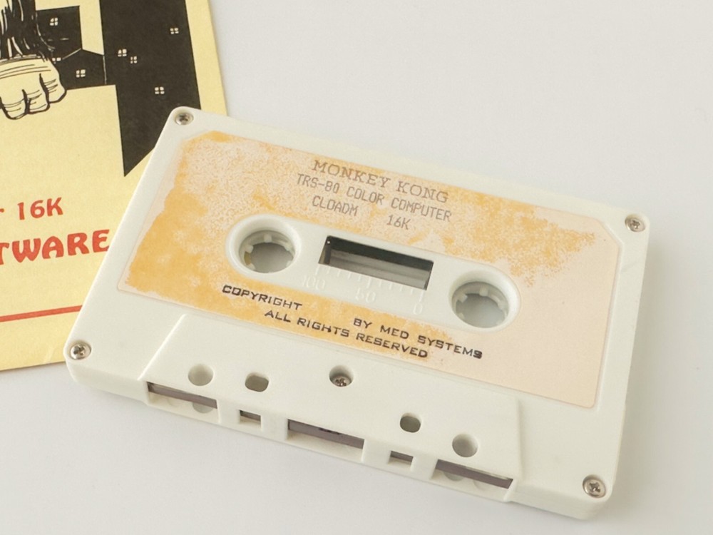 Monkey Kong! - Med Systems Software - 1982 / TRS-80 CoCo