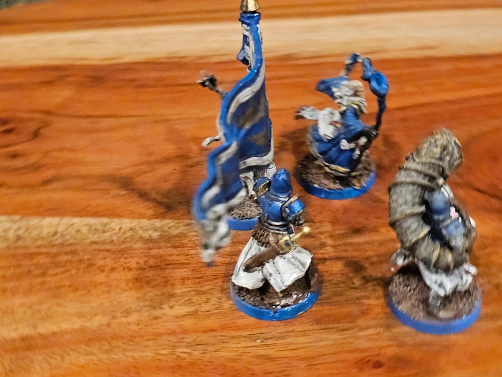 FFG Runewars Miniatures Game Daqan - Infantry Command Unit Expansion Painted