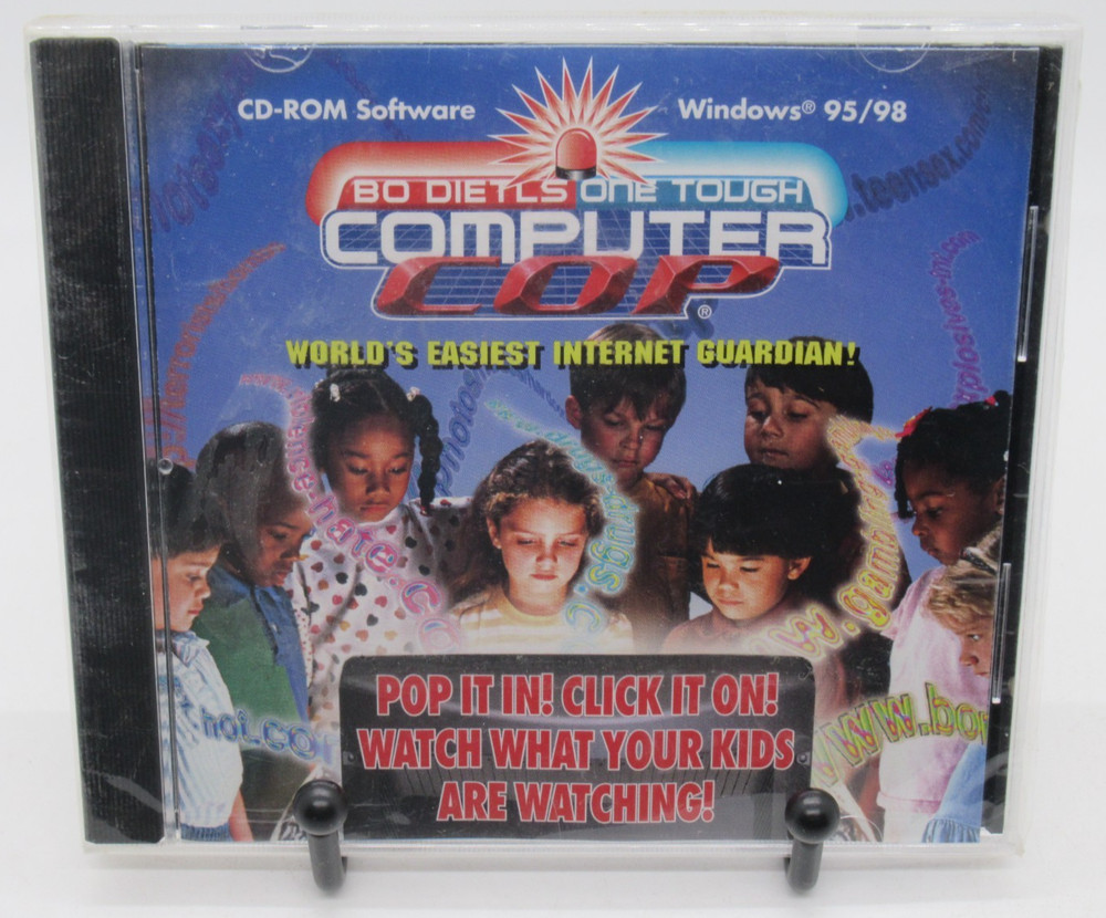 RICHARD DIETL: ONE TOUGH COMPUTER COP - INTERNET GUARDIAN PC CD-ROM SOFTWARE