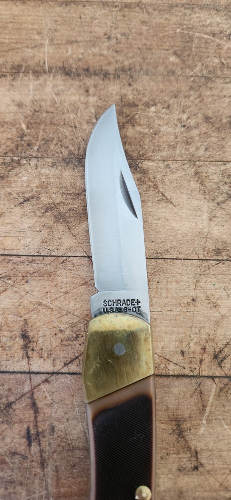 Old Timer SCHRADE USA Made 6OT Lockback Knife