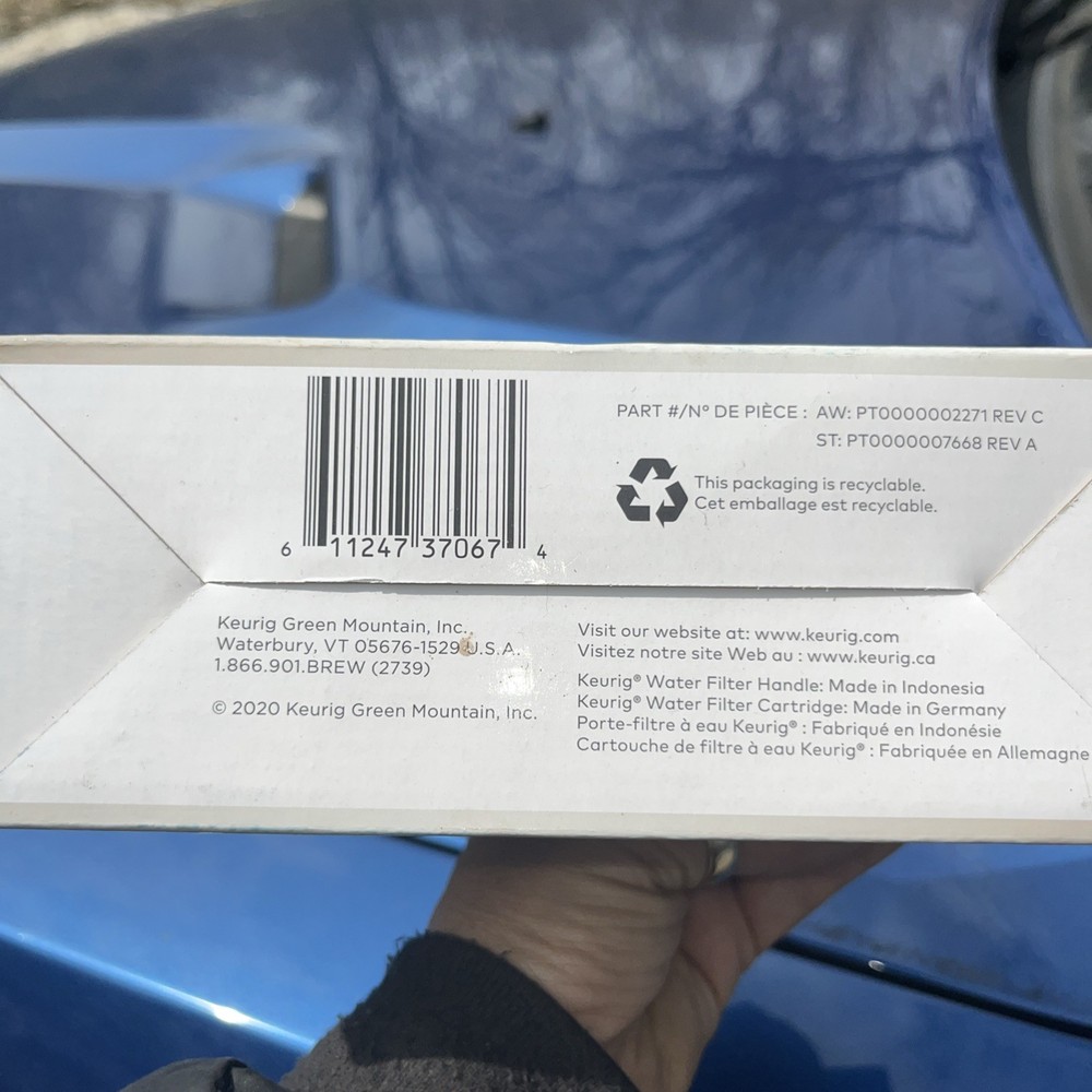 Keurig Short Handle Water Filter Starter Kit