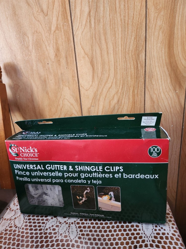 Universal Gutter & Shingle Clips St. Nick’s Choice