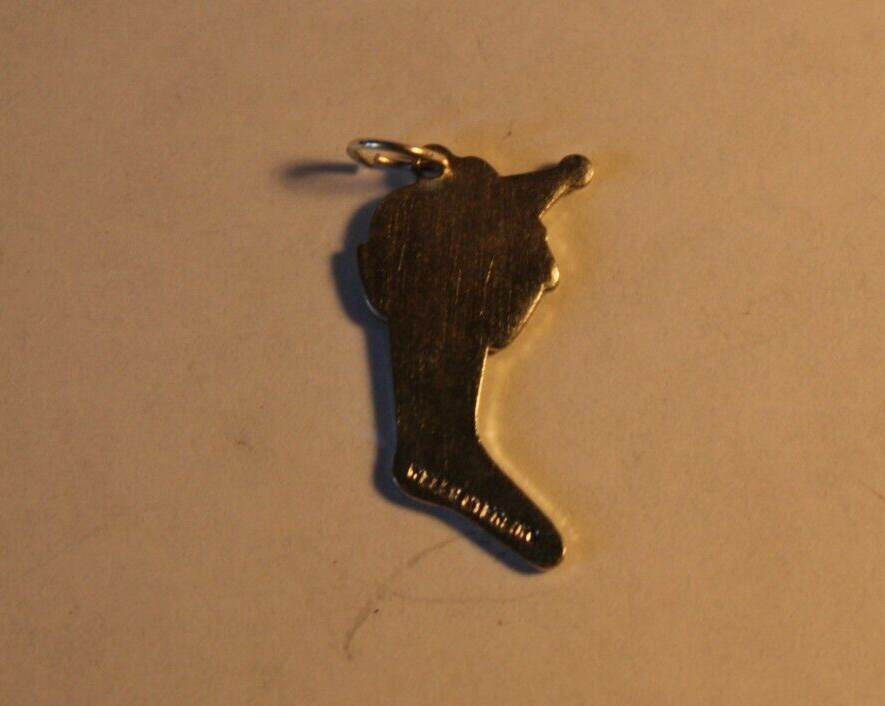 Sterling Silver Enamel Christmas Stocking Charm