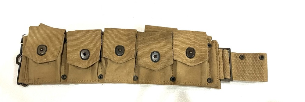 ORIGINAL WW1 SPRINGFIELD 03 AMMUNITION BELT
