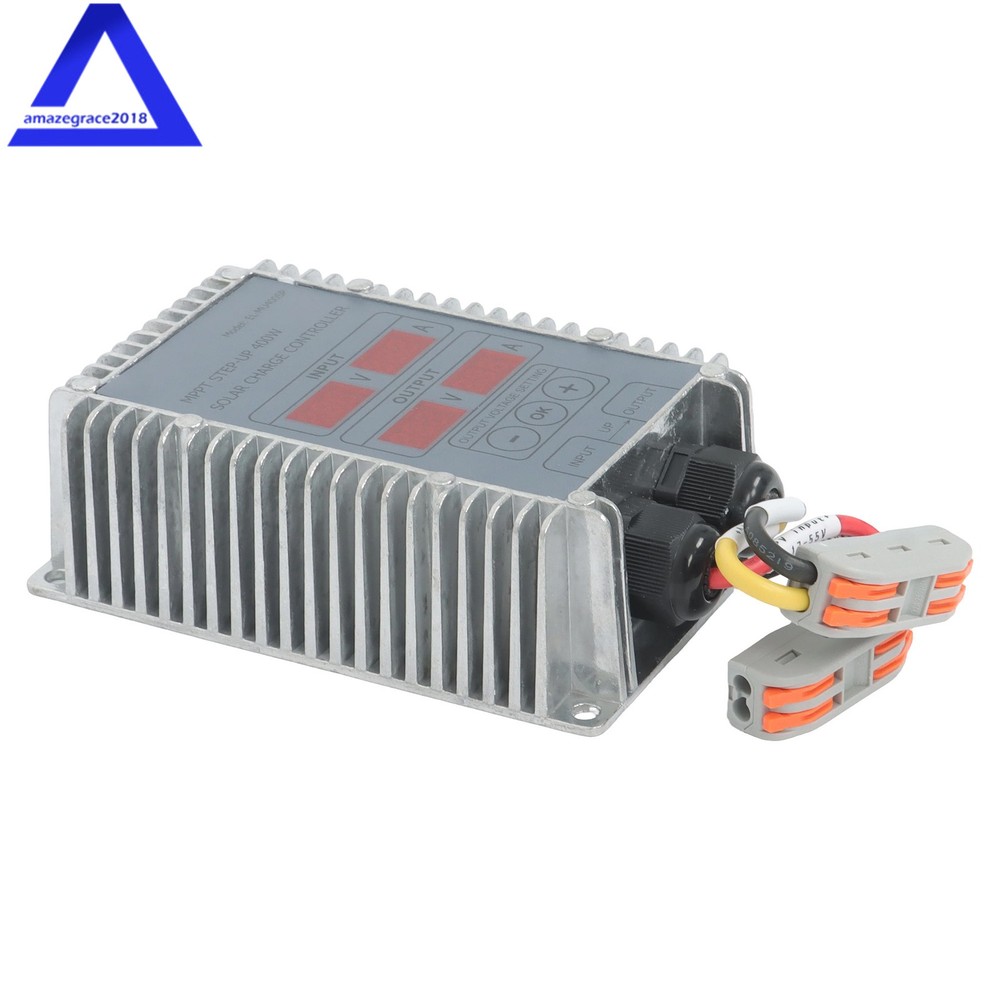 24‑85V Solar Battery Charge Controller Boost MPPT Voltage Adjustable Waterproof